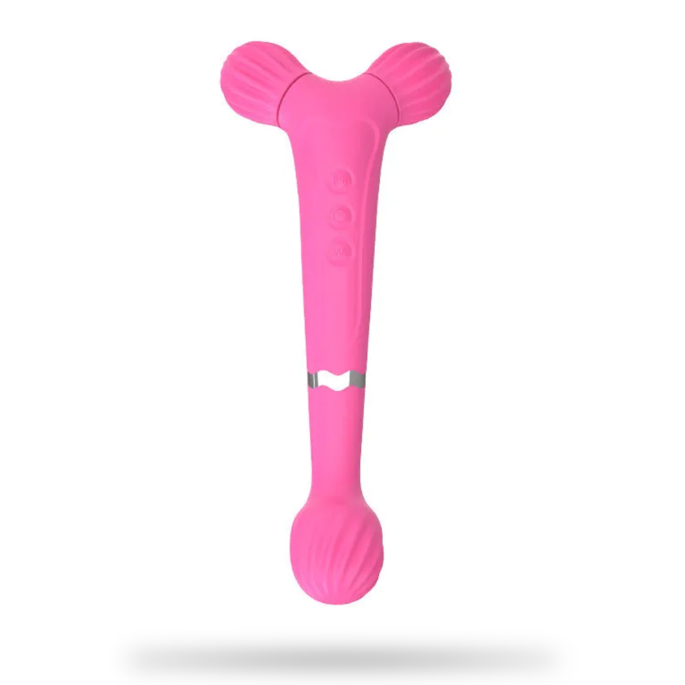 Double Vibrating Mini  Massage Masturbation Vibrator