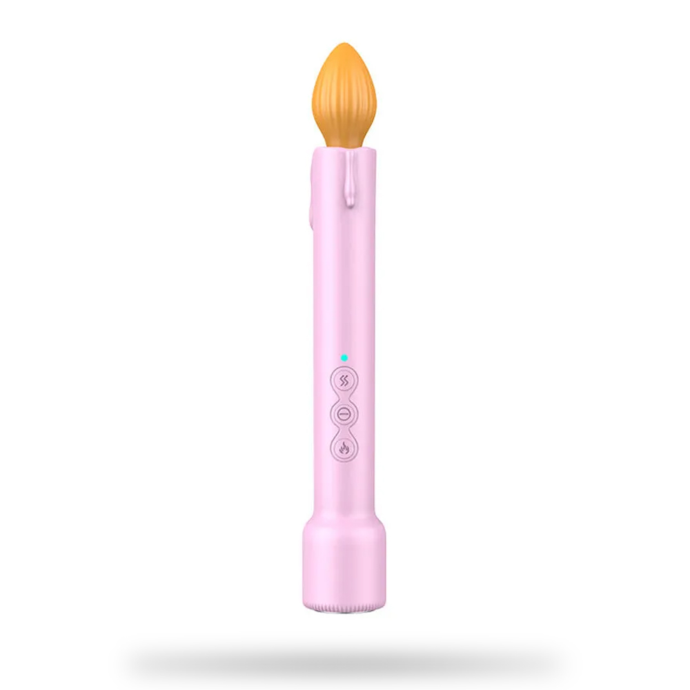 Heated Candle Vibrator Fun Stick
