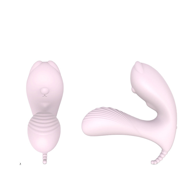 G-Spot Clitoris Wearable Silicone Wireless Remote Control Vibrator