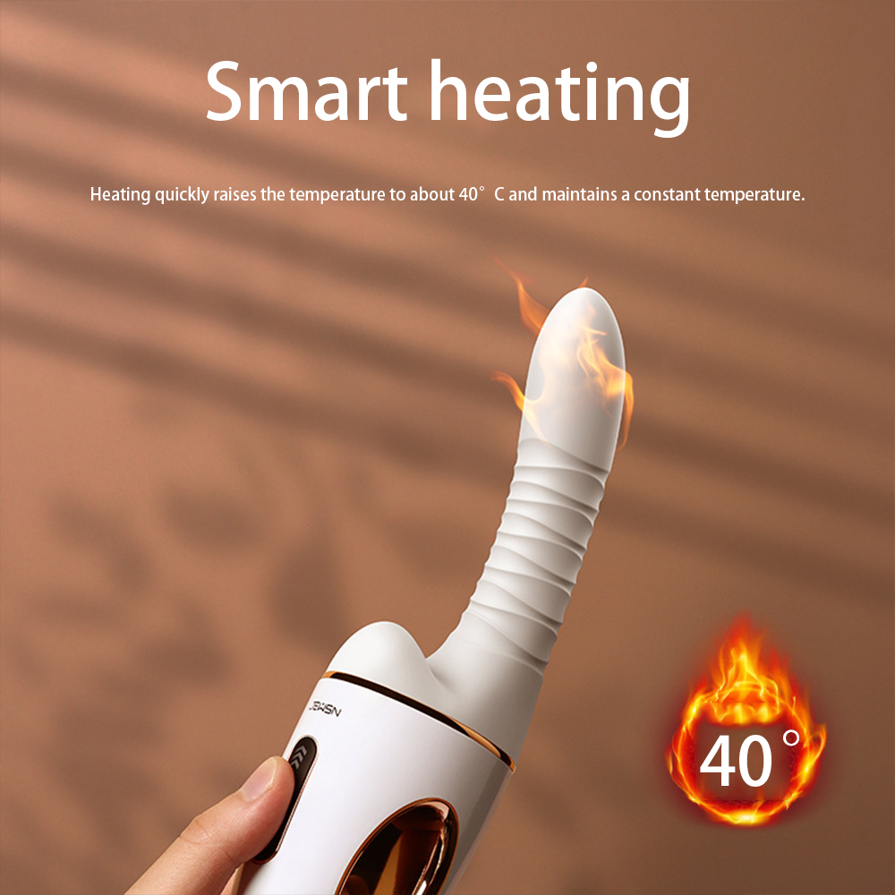 JEUSN G40 APP Connected Automatic Retractable Heated Handheld Dildo