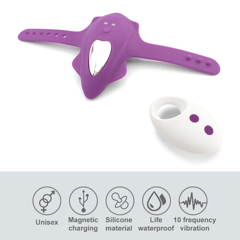 Wireless Remote Control Silicone 10 Frequency Vibration Egg