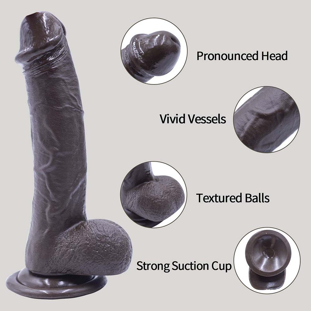 Strap-On Wearable Realistic Silicone Dildo