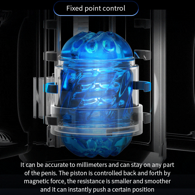 Leten Cannon King Pro Fully Automatic Masturbator Ultra-Long Male Stroke Machine With Handle