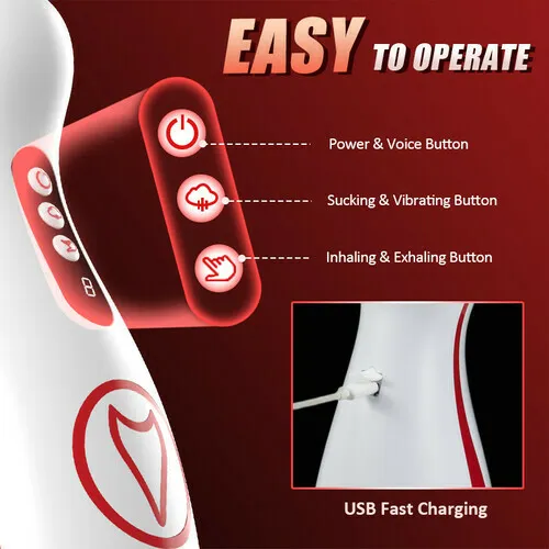 Smart Vacuum Masturbation Cup with 7 Sucking & Vibrating Modes