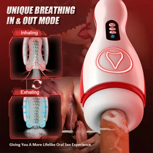 Smart Vacuum Masturbation Cup with 7 Sucking & Vibrating Modes