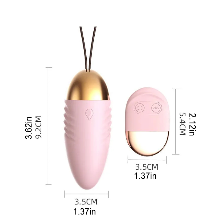 Horn Remote Control Vibrating Egg
