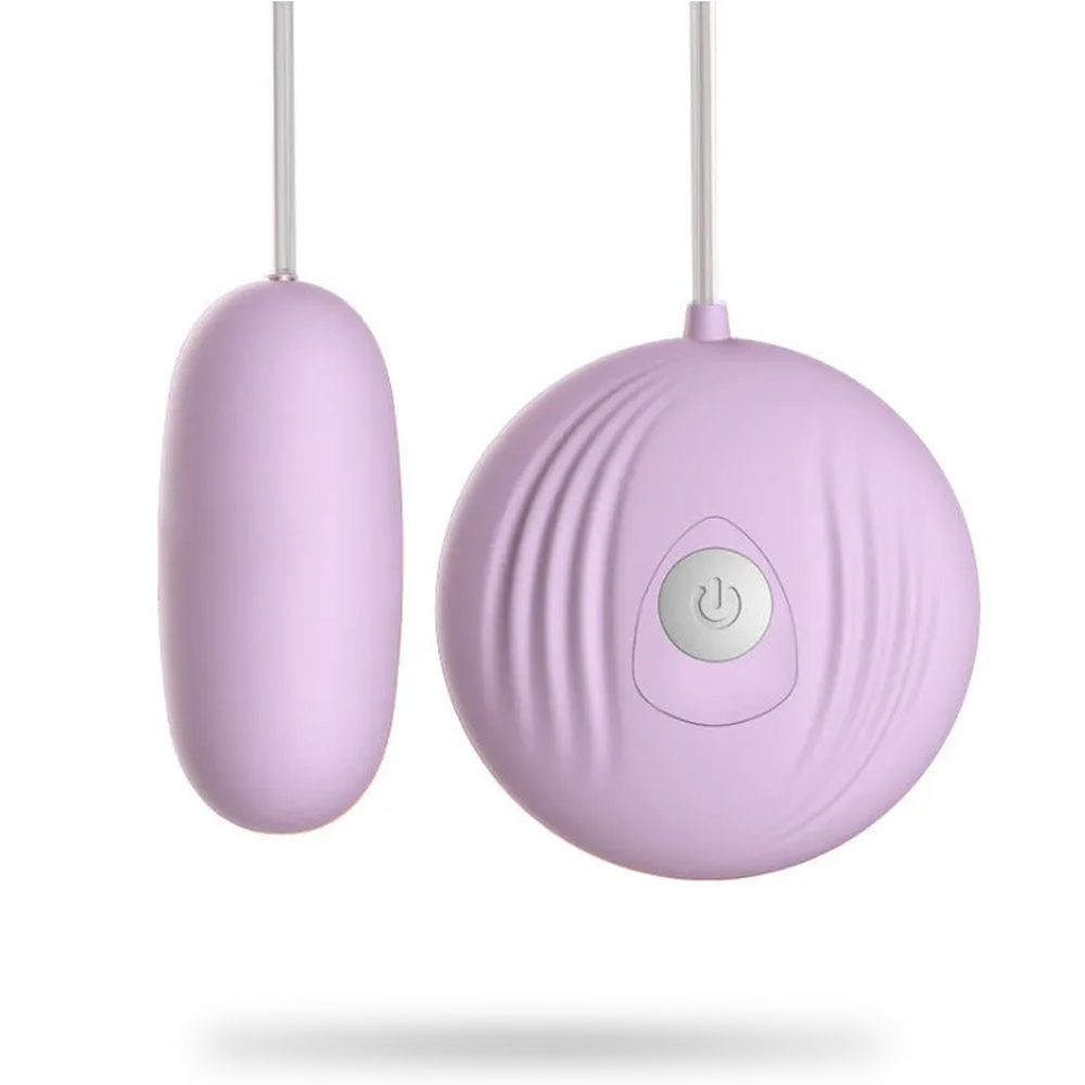 Small Shell Vibrating Egg Wire Control Masturbator