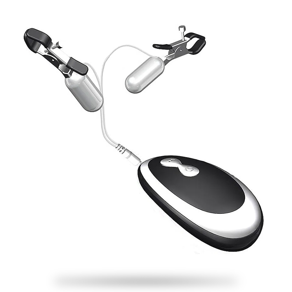 Remote Control Vibrating Breast Clip Female Masturbator