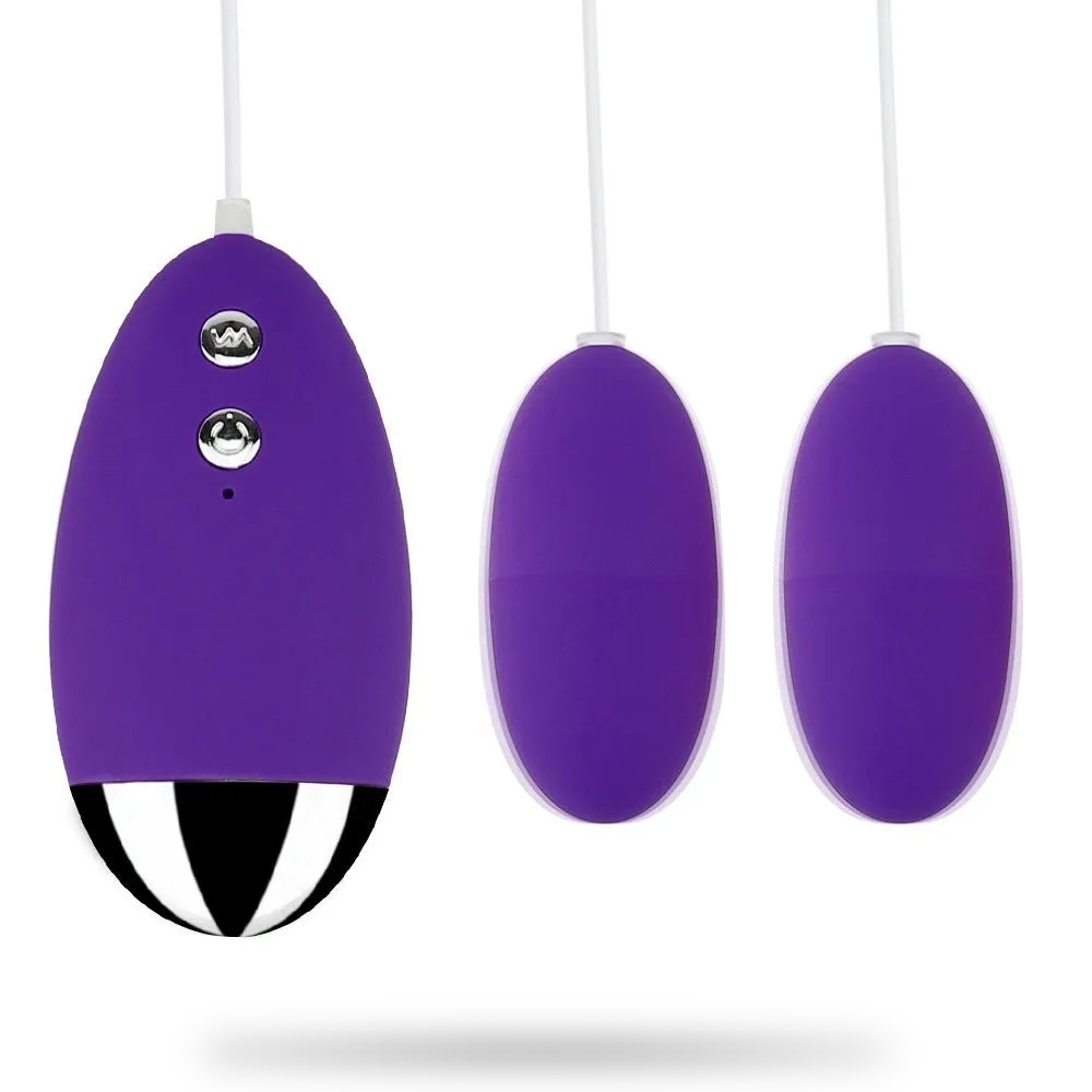 12 Frequency Egg Vibrators Remote Control Female Masturbator