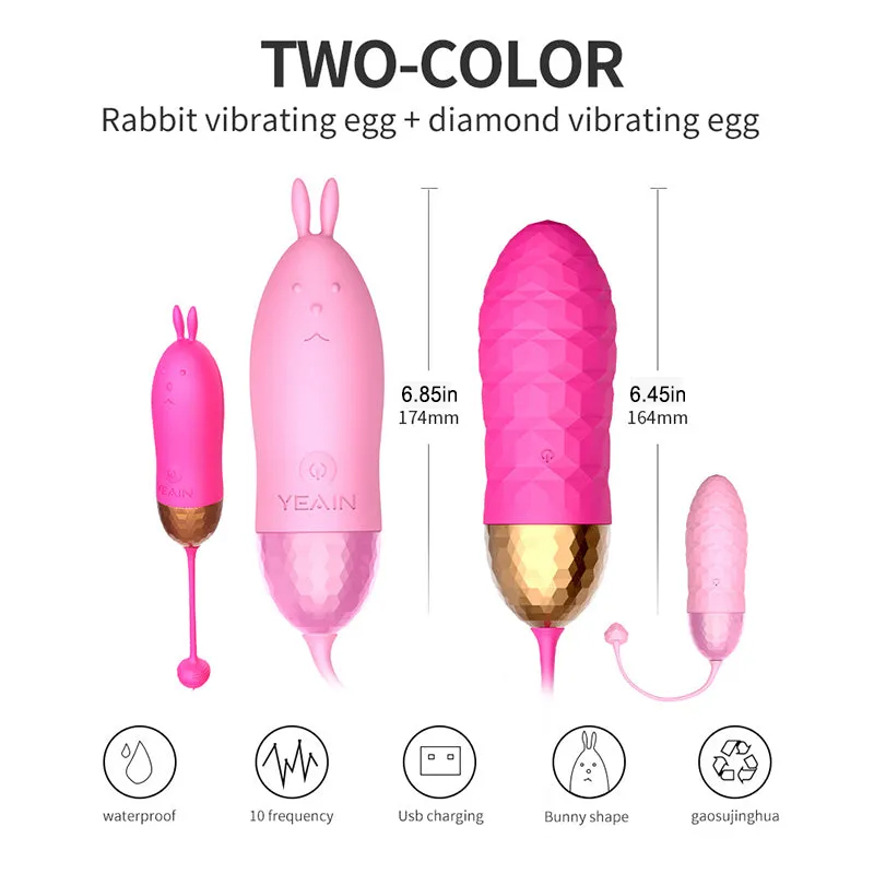 Wireless Mini Multi-Frequency Vibrating Egg