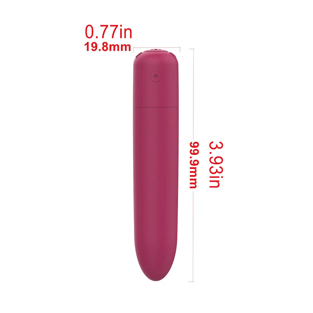 Rechargeable Bullet Mini Vibrator Female Masturbator