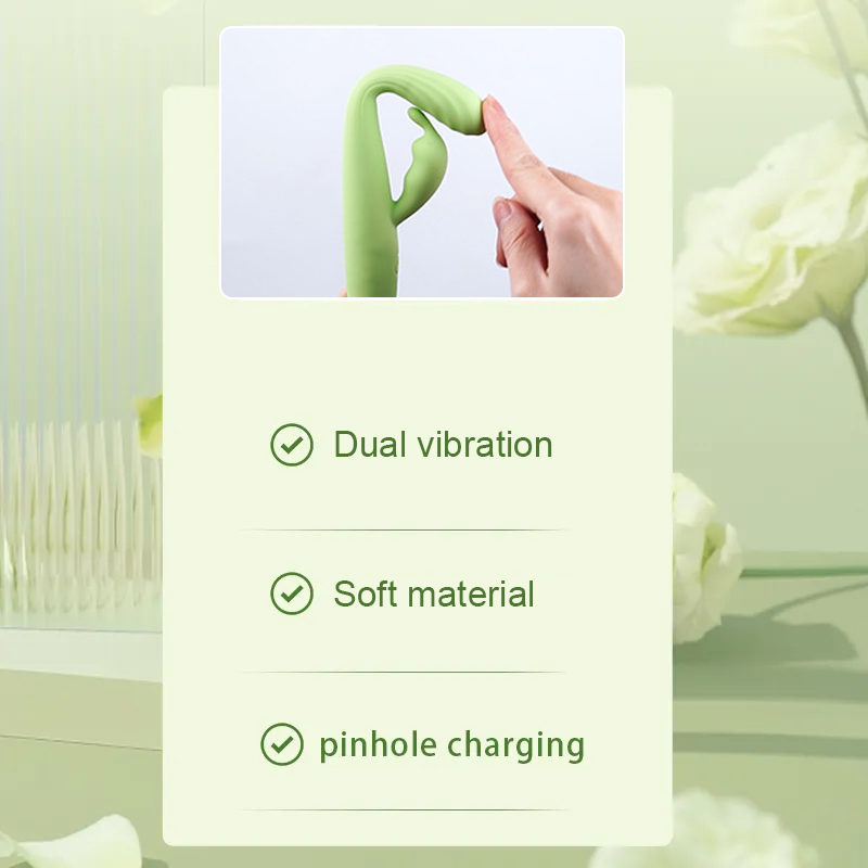 10 Frequency Dual Vibration G-Spot Vibrator