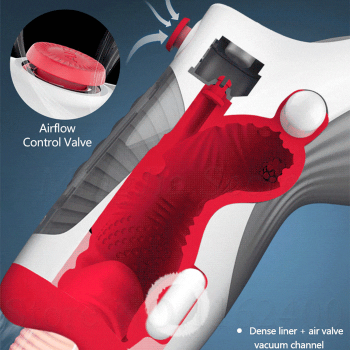 Leten Deep Throat Air Control Vacuum Sucking Vibration Blowjob Male Masturbator