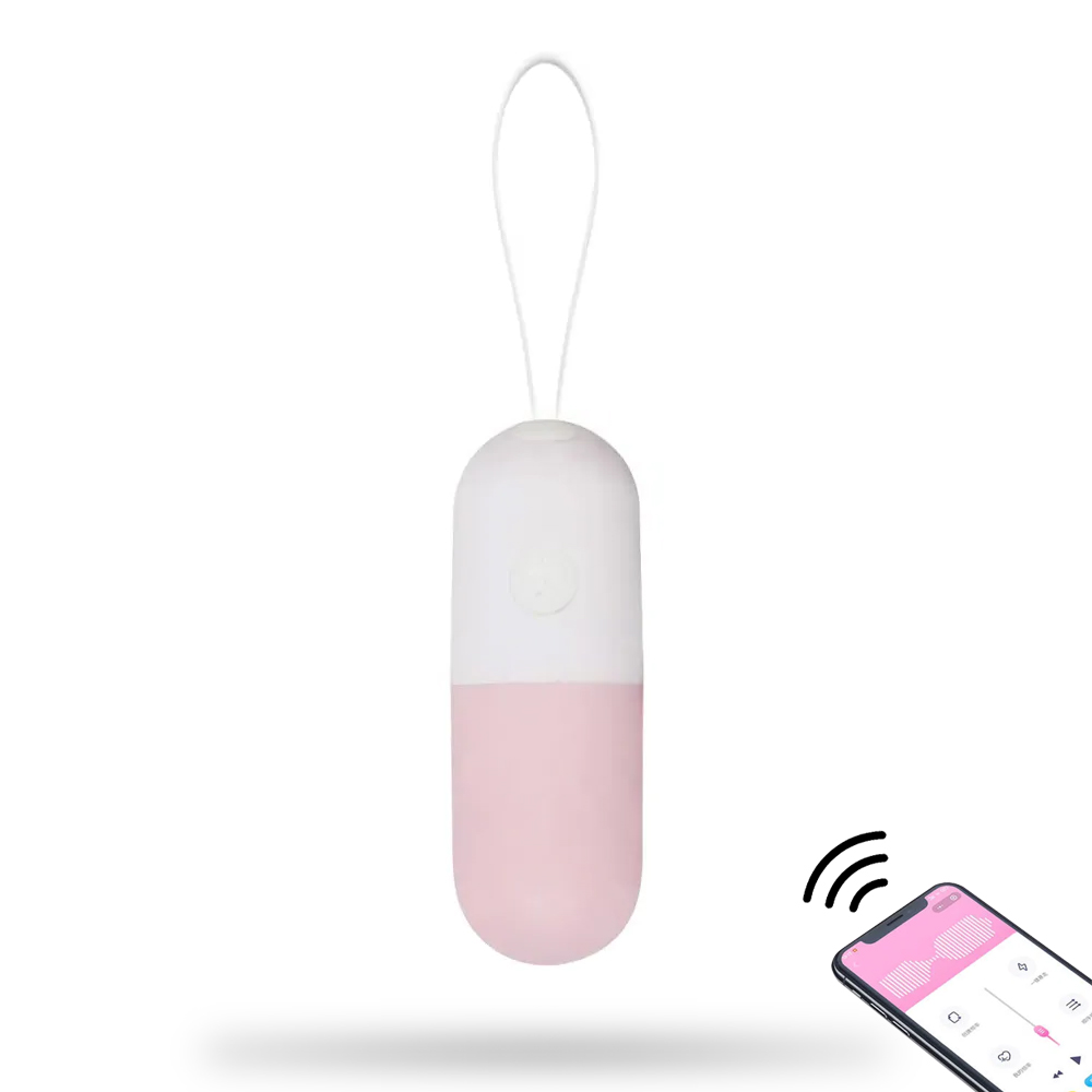 Long-Distance Female Masturbator Fun Vibrating Eggs