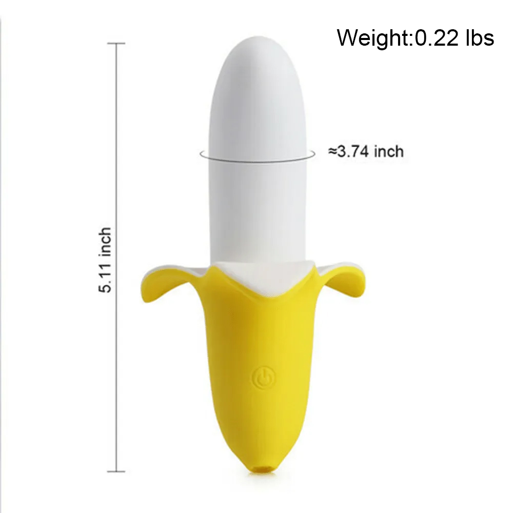 Banana Vibrating Dildos Female Masturbation G-spot Vibrator