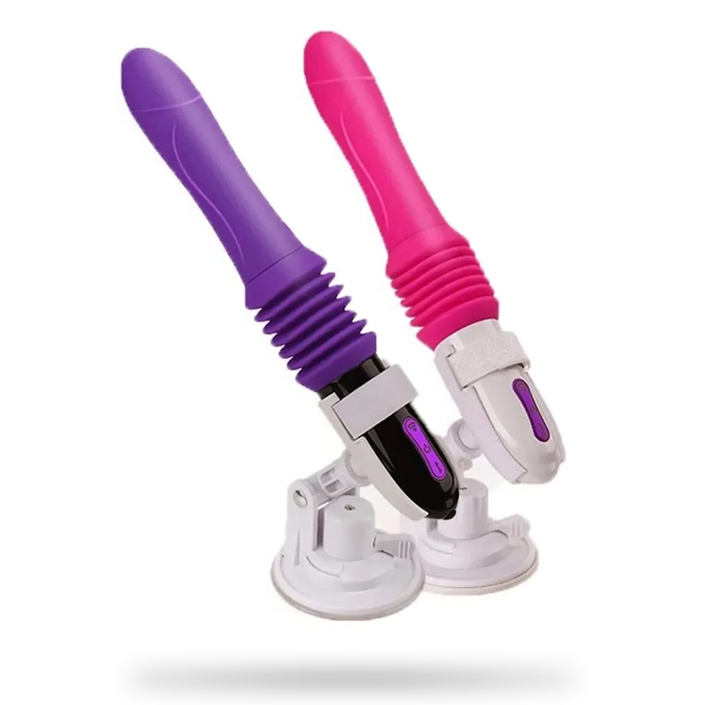 Automatic Hands Free Thrusting Dildo Vibrator G-Spot Stimulation Massager
