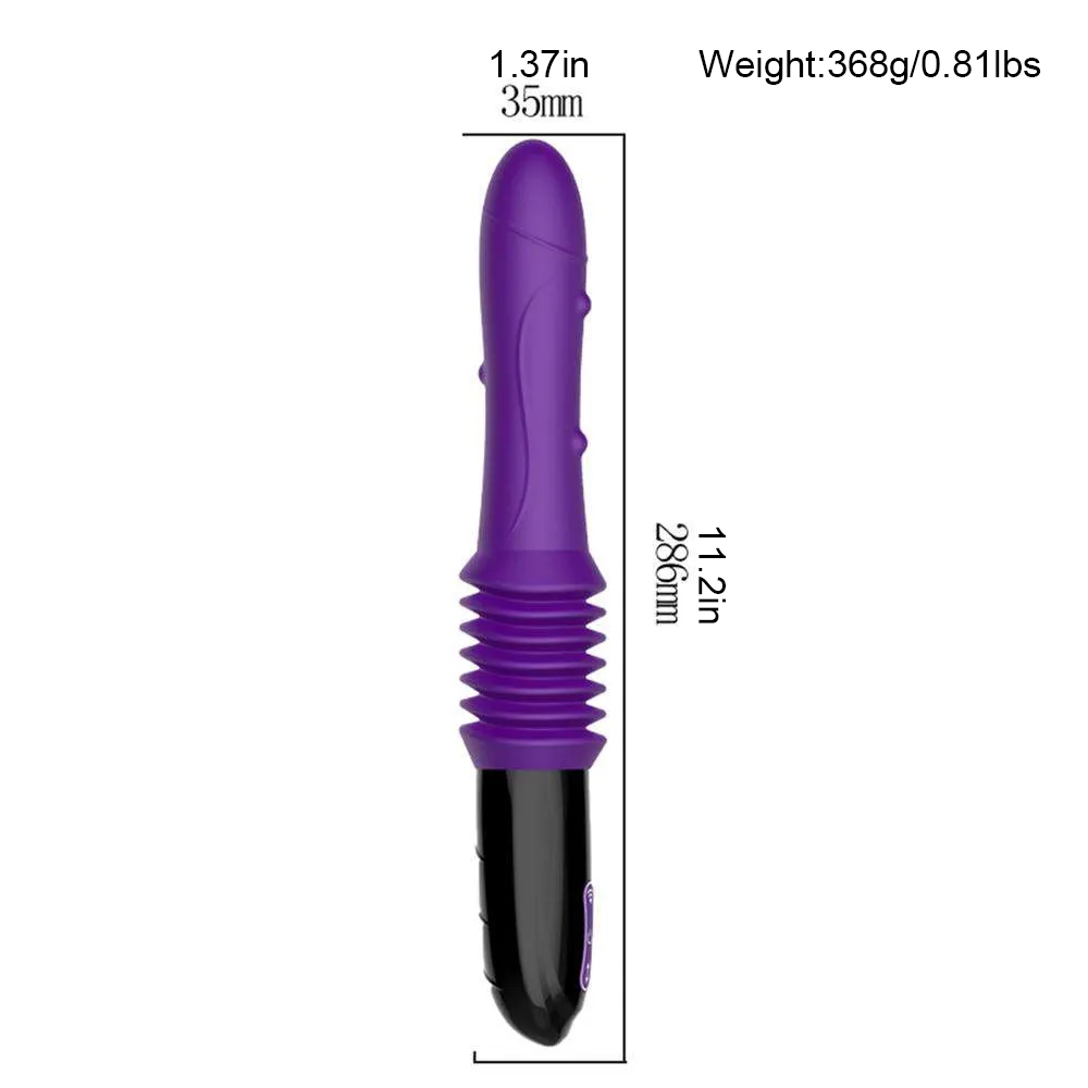 Automatic Hands Free Thrusting Dildo Vibrator G-Spot Stimulation Massager