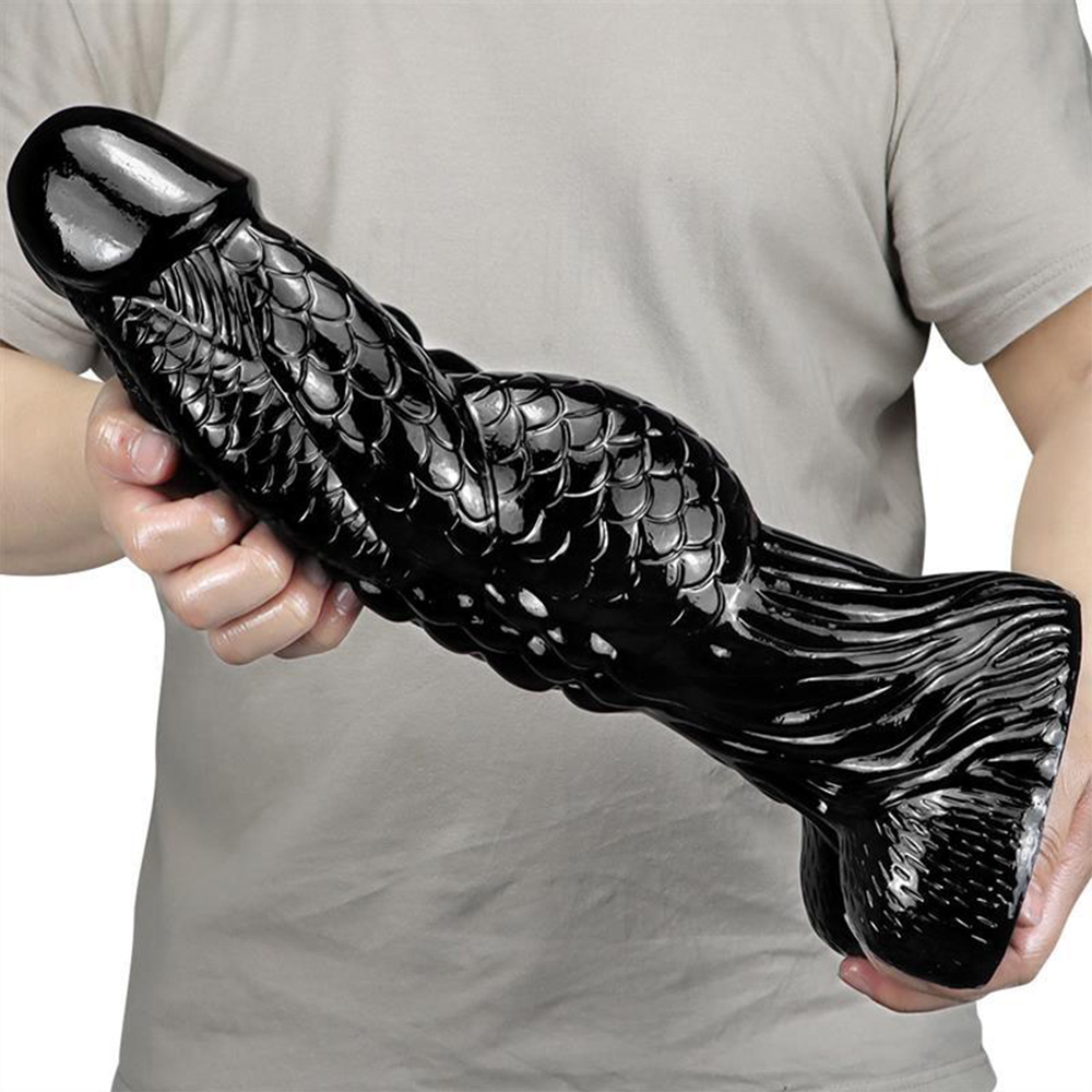 Giant Shaped Silicone Anal Plug Dildo