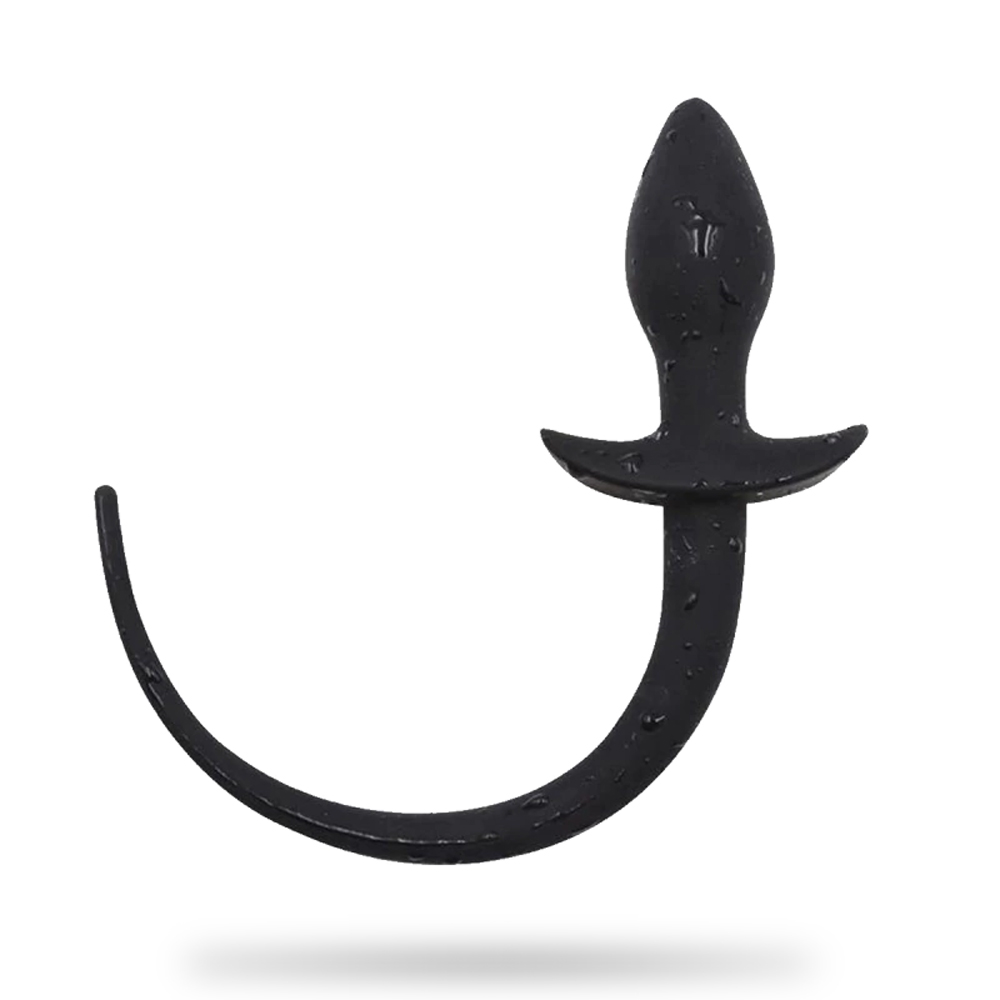 Silicone Dog Tail Fun Anal Plug