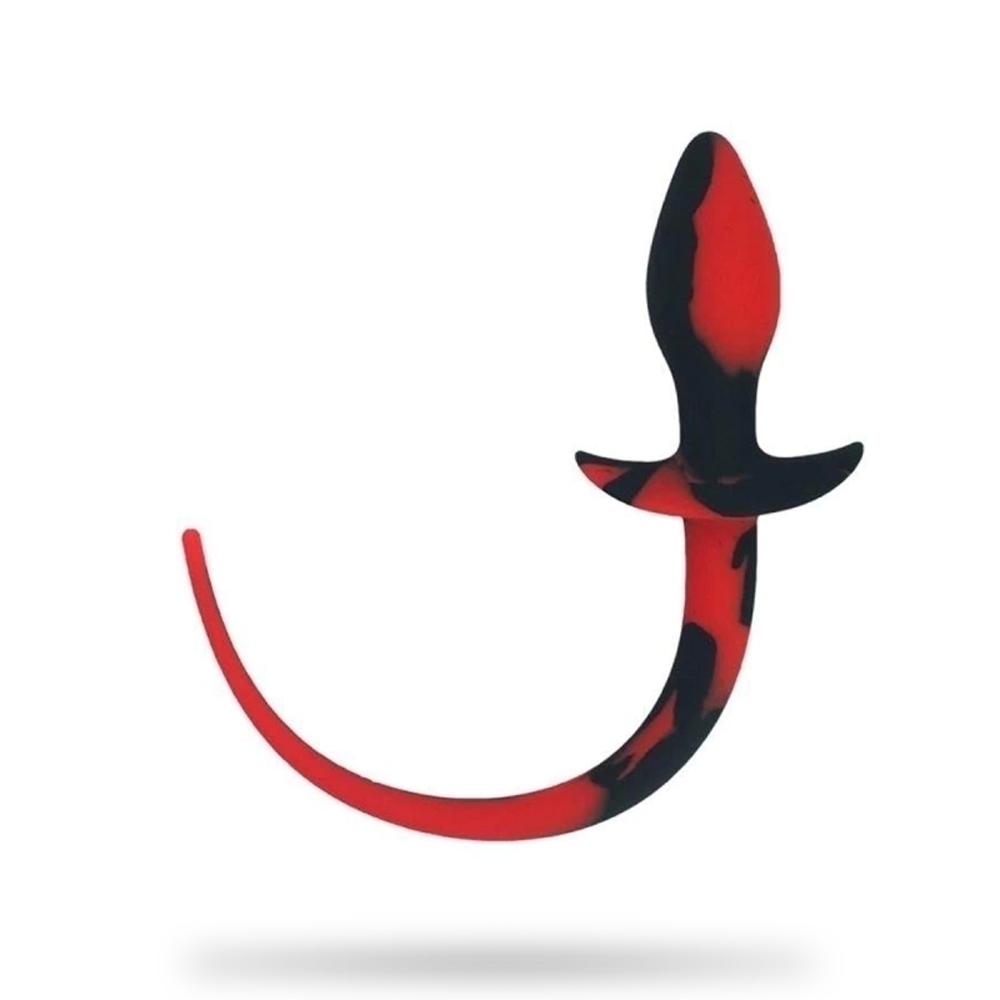 Silicone Dog Tail Fun Anal Plug
