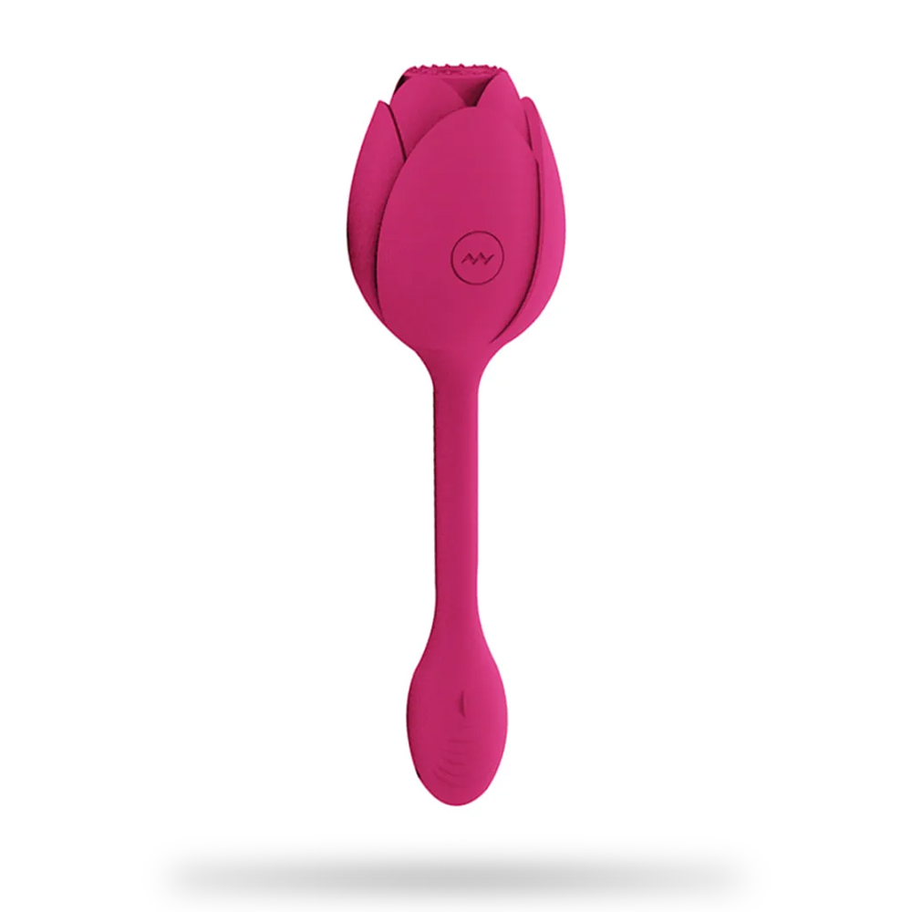 10 Frequency Rose Vibrator With Egg Vibrator Rose Sex Toy