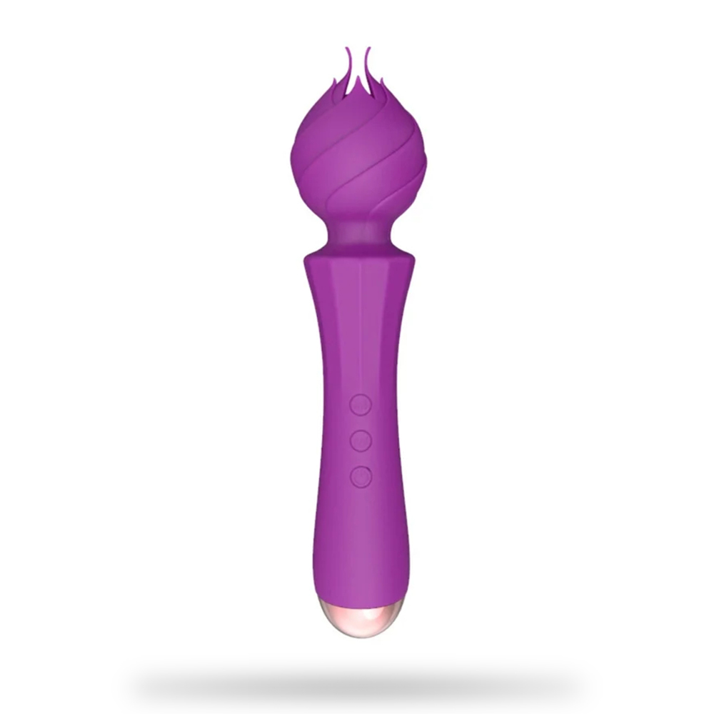 20 Frequency Vibration Mode Rose Vibrators Magic Wand Rechargeable