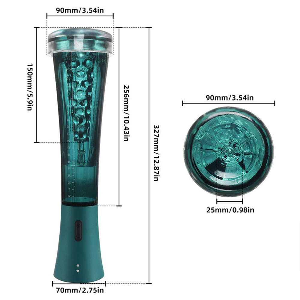 APP Connected Vacuum Suction Clamp Penis Training Erection Pump