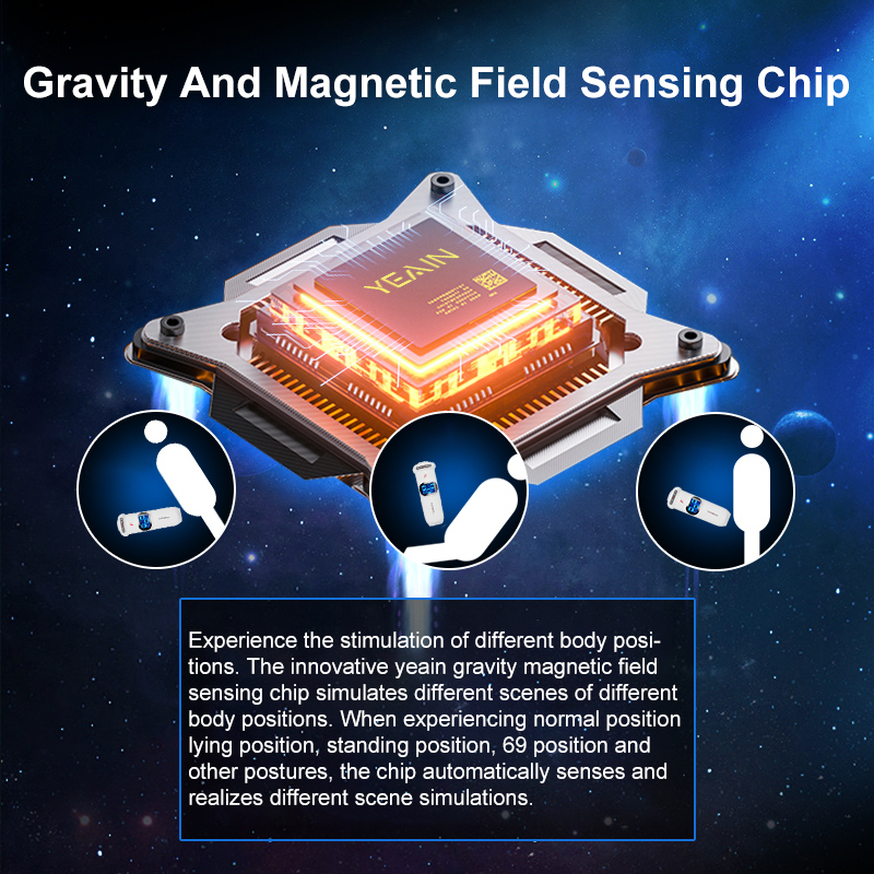 2024 New Uxolclub 9 Vibration Thrusting Male Masturbator with Heating Moan Function, Full LCD Display Sex Toys for Men