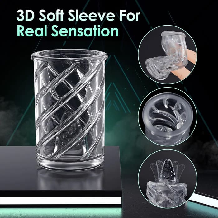 3 in 1 Penis Pump Enlargement Training Male Masturbator