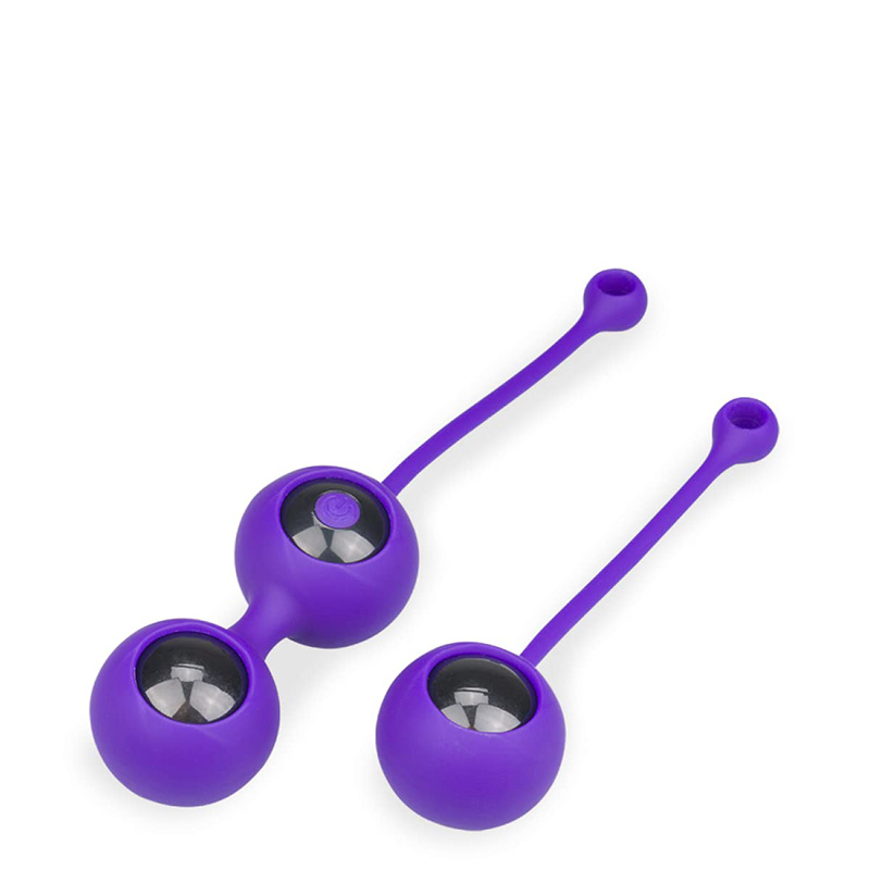 Remote control vibrating Kegel ball private part contraction pelvic fl
