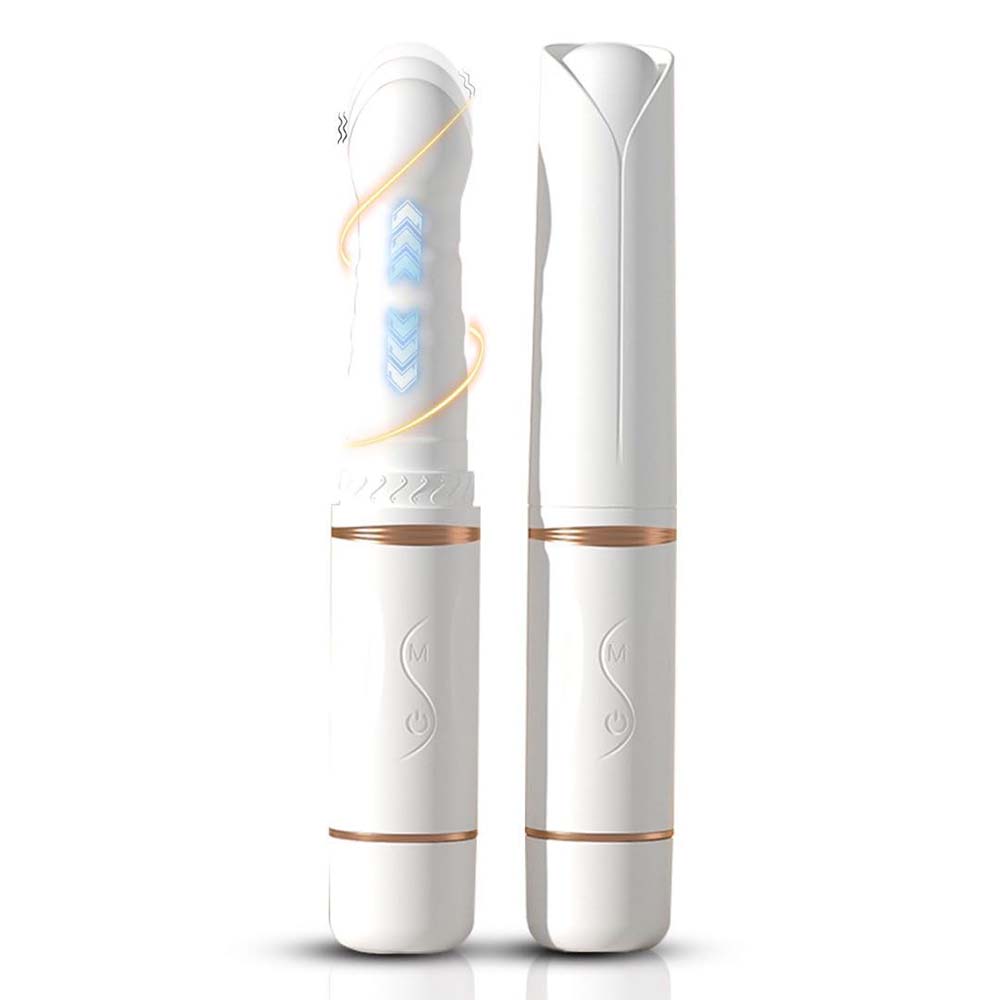 3-Frequency Automatic Telescopic Vibration Smart Heated Dildo