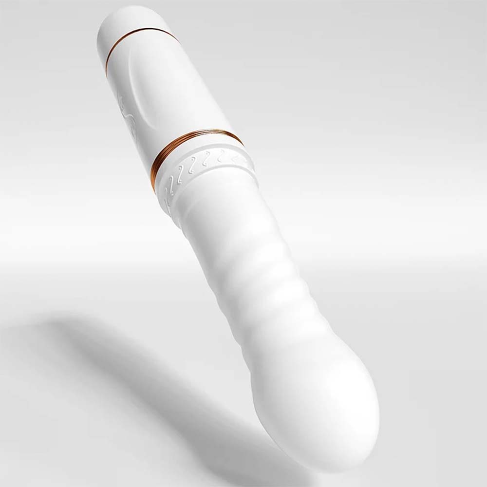 3-Frequency Automatic Telescopic Vibration Smart Heated Dildo
