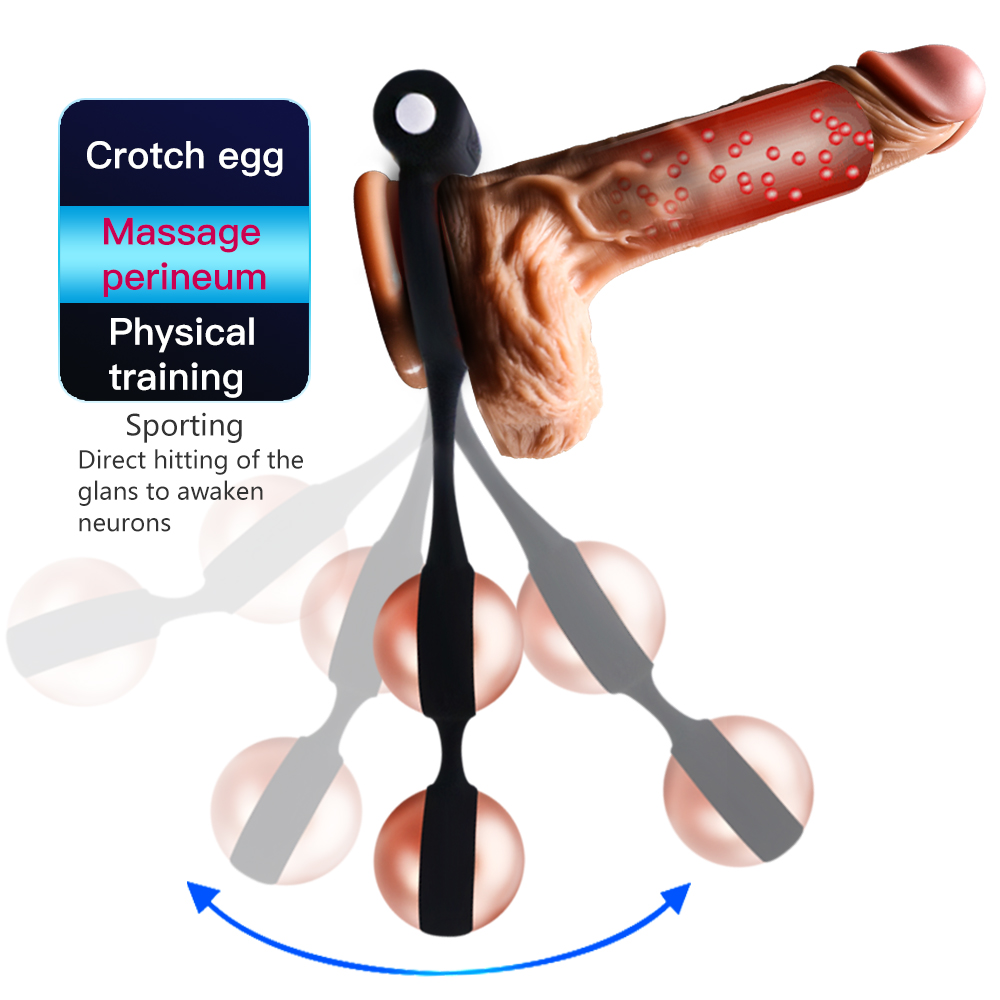 Penis Trainer Vibrating Semen Locking Ring