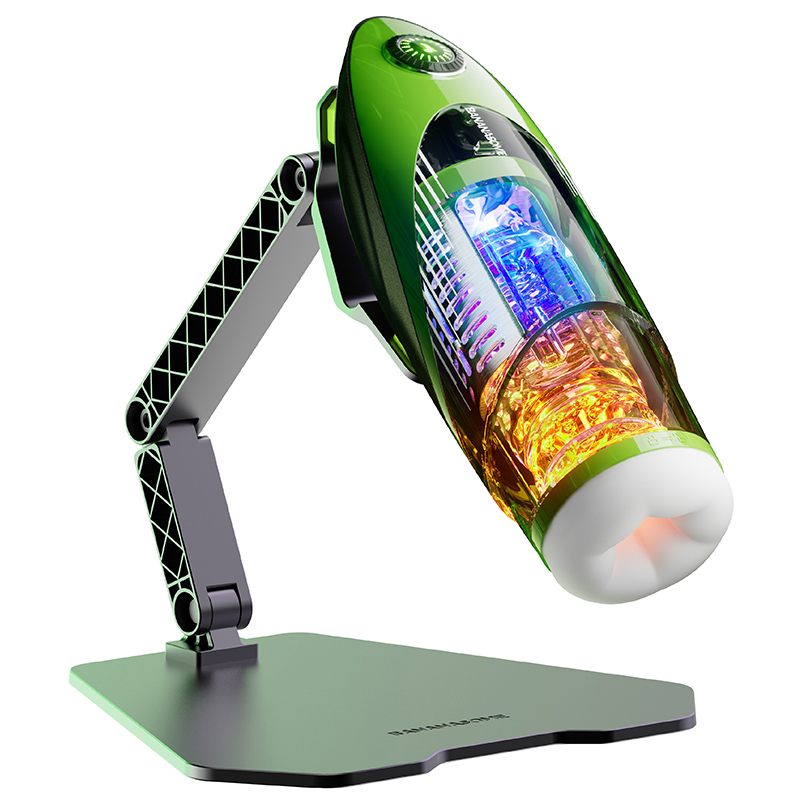 APP Intelligent Voice Interactive Retractable Heating Male Masturbator