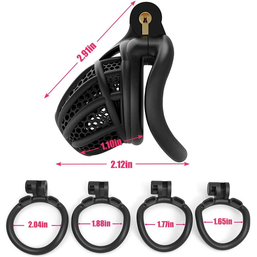 Chastity Light Bondage Locking Penis Male Exercise Penis Cage