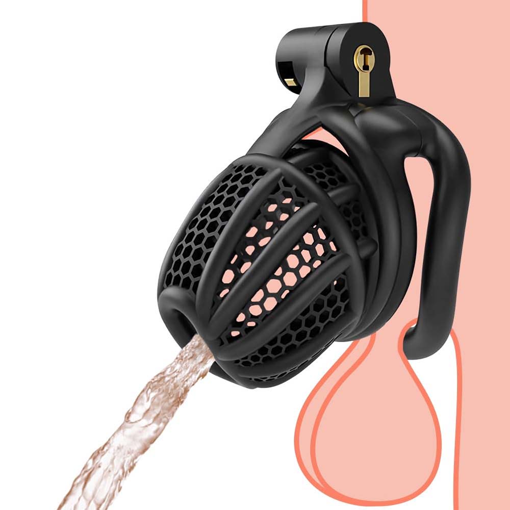 Chastity Light Bondage Locking Penis Male Exercise Penis Cage