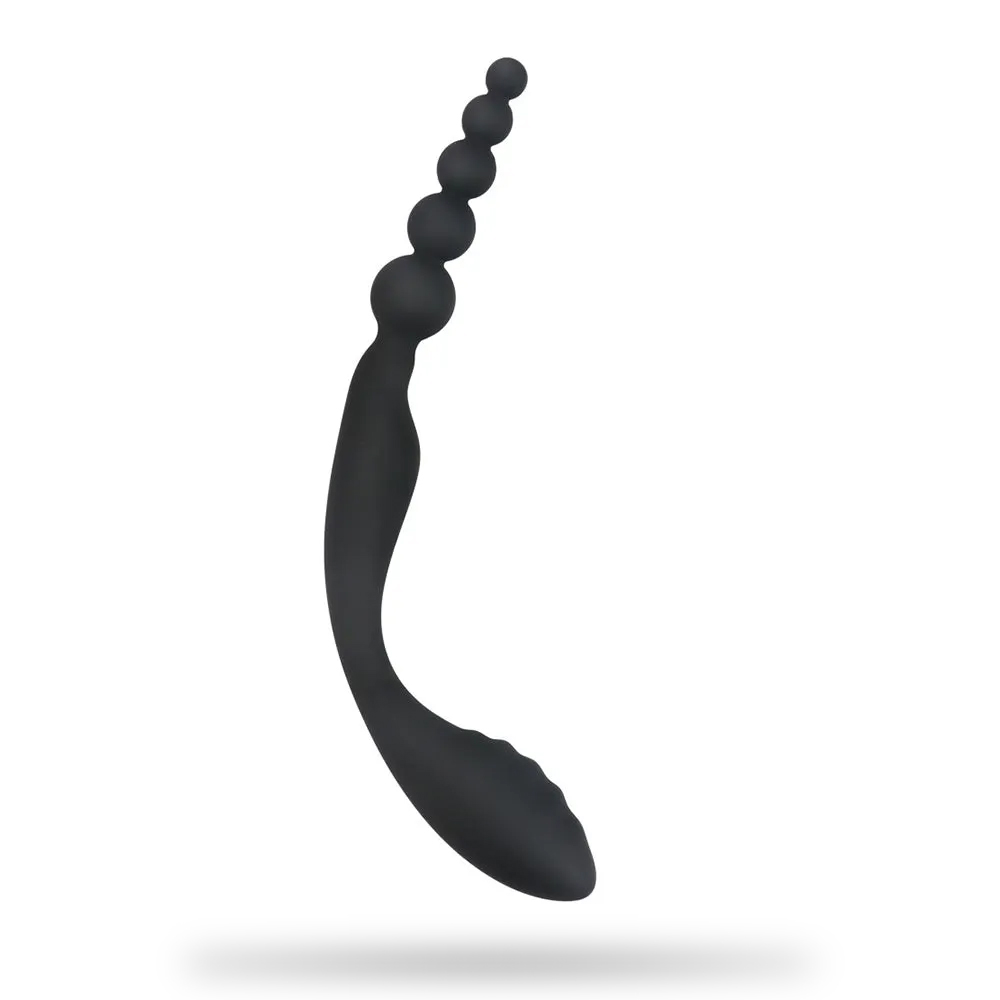 Silicone Bead Anal Plug For Both Ends