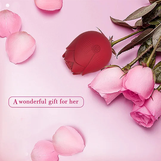 Rose Suction Vibrator Multiple Pleasure Vibrating Suction Egg Vibrator