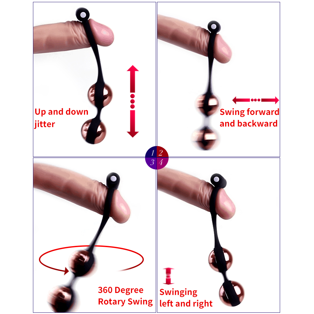 Penis Trainer Vibrating Semen Locking Ring