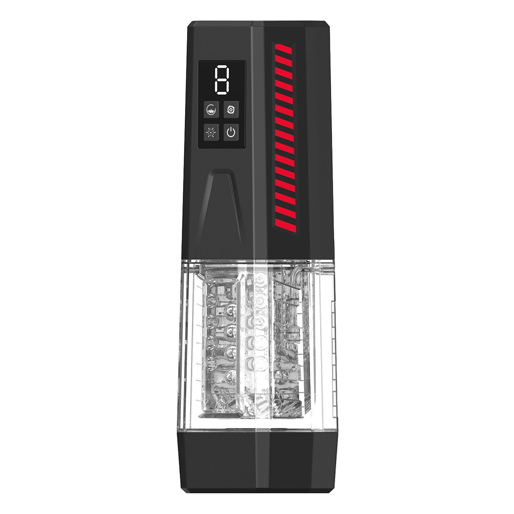 One-Touch Telescopic Sucking And Vibrating Male Masturbation Cup