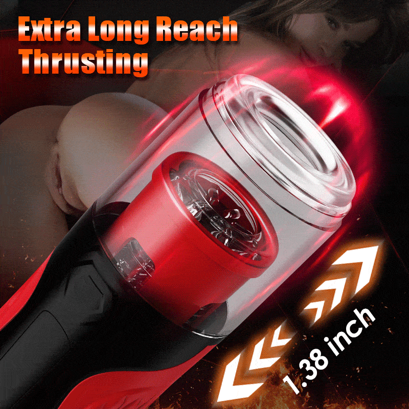 Advance Telescopic Rotation Masturbation Cup