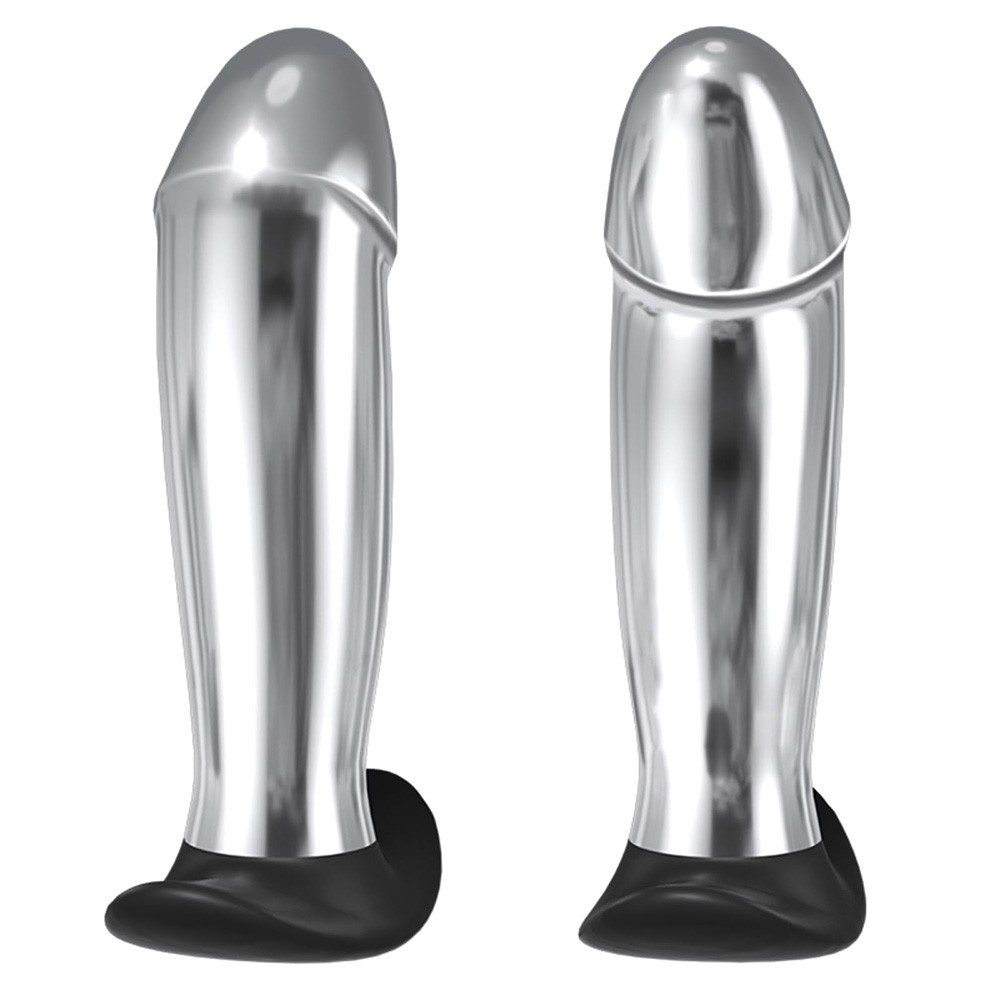 10 Vibration Modes Metal Anal Vibrator Butt Plug