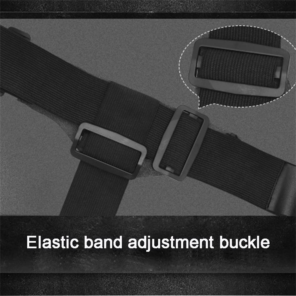 Wearable Harness Simulated Double-Headed Vibrating Dildo