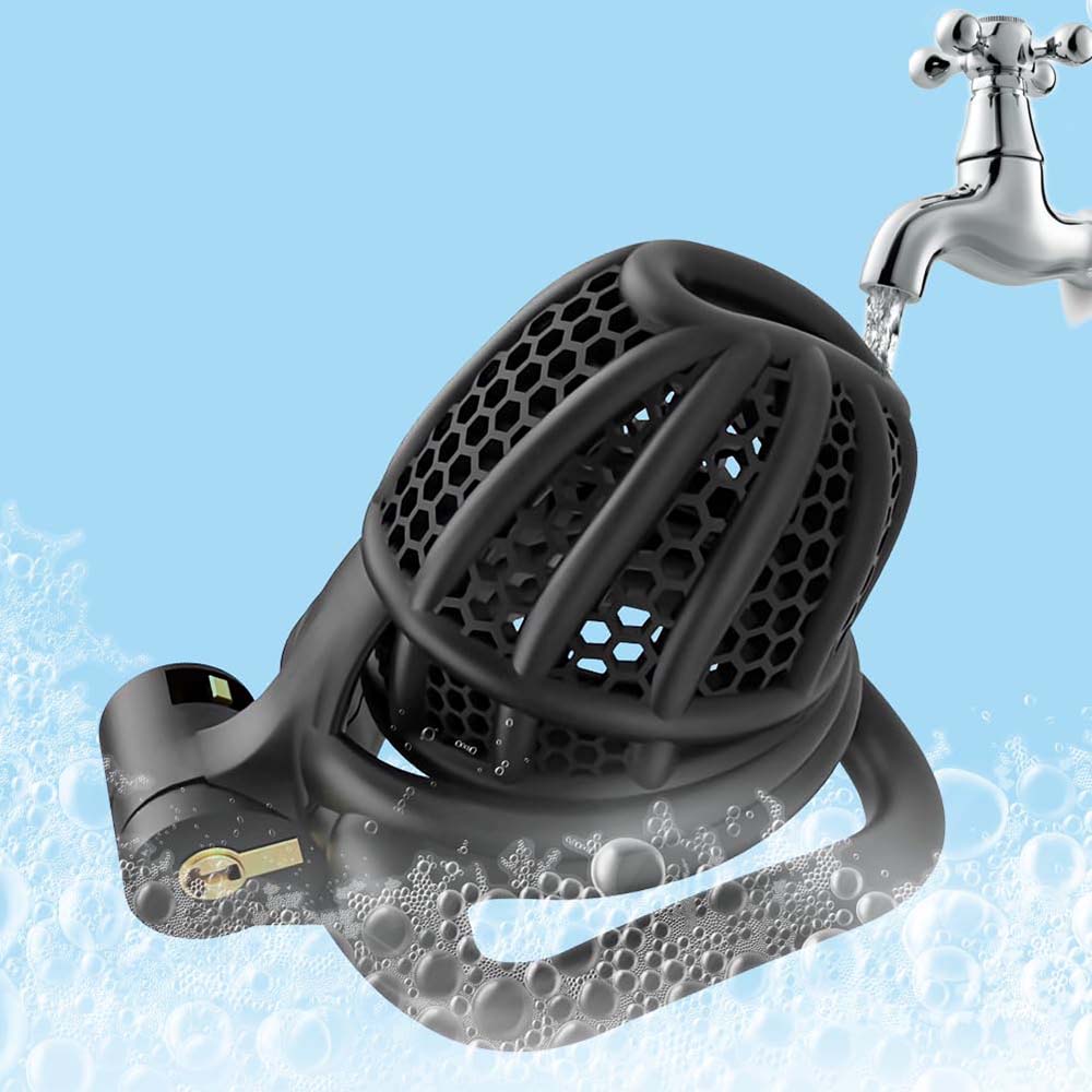 Chastity Light Bondage Locking Penis Male Exercise Penis Cage