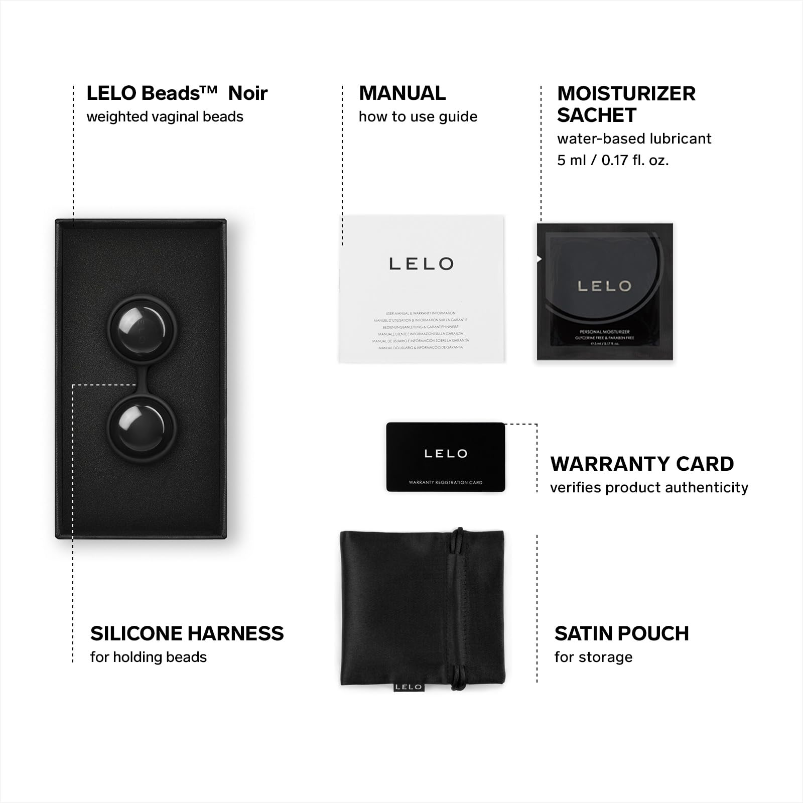 LELO Beads™ Noir