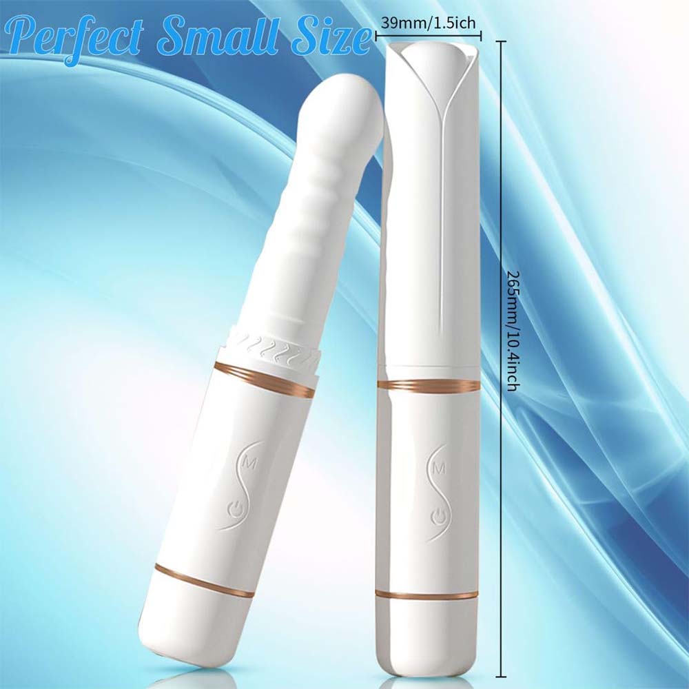 3-Frequency Automatic Telescopic Vibration Smart Heated Dildo