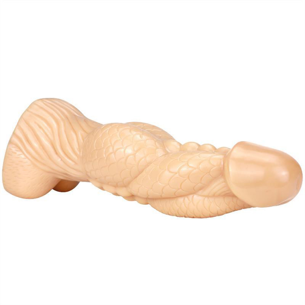 Giant Shaped Silicone Anal Plug Dildo