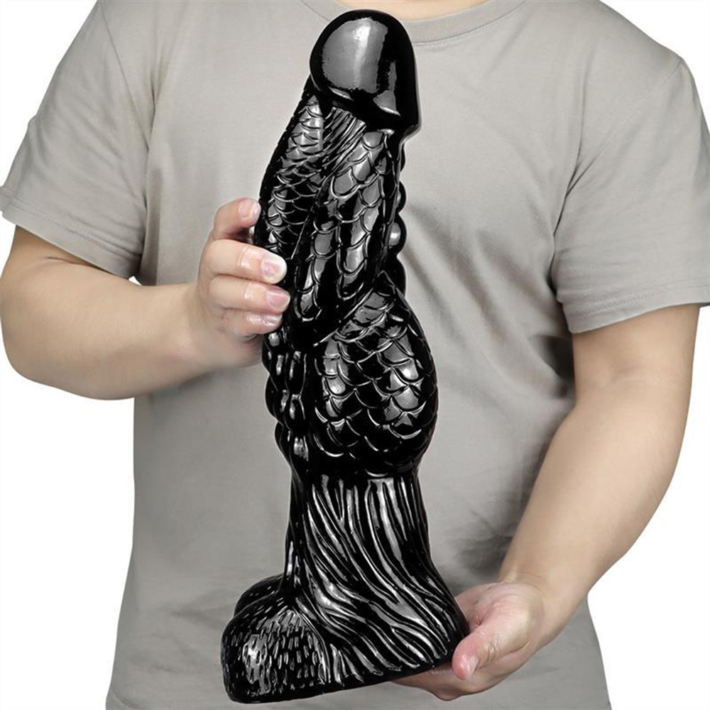 Giant Shaped Silicone Anal Plug Dildo