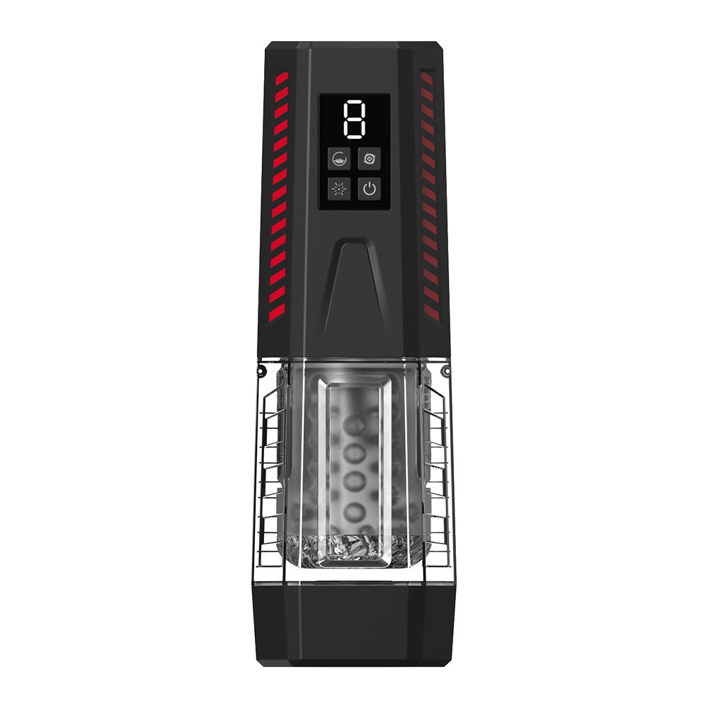 One-Touch Telescopic Sucking And Vibrating Male Masturbation Cup