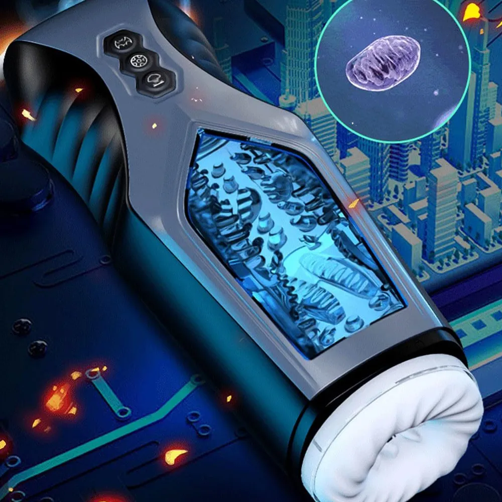 Batman Fully Automatic 7 Thrust & Vibration Modes Male Masturbator